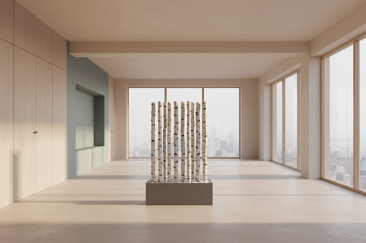 Raumtrenner aus Birke