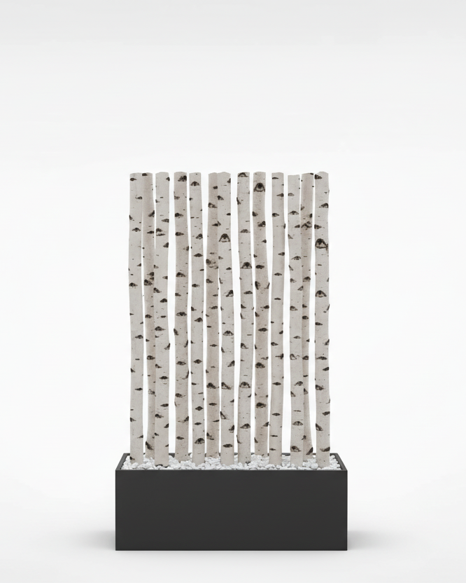 Raumtrenner aus Birke