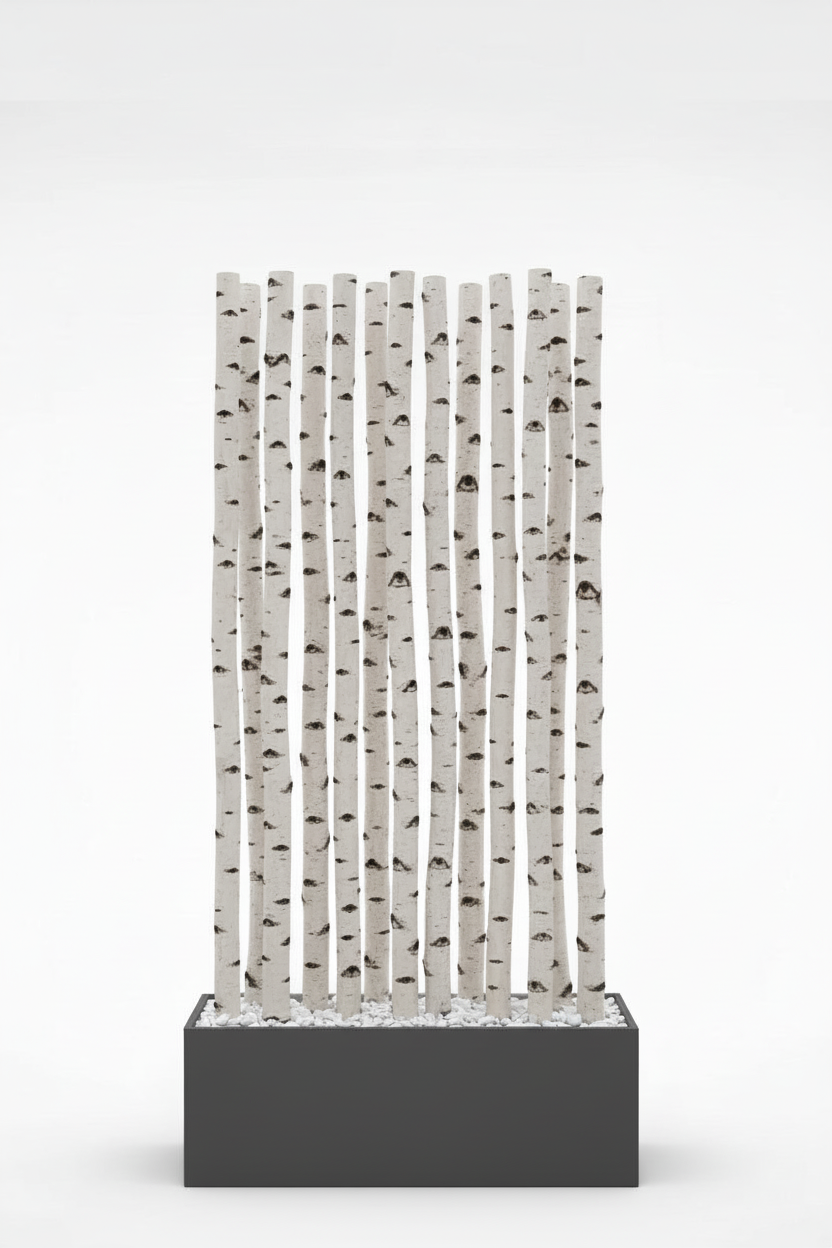 Raumtrenner aus Birke