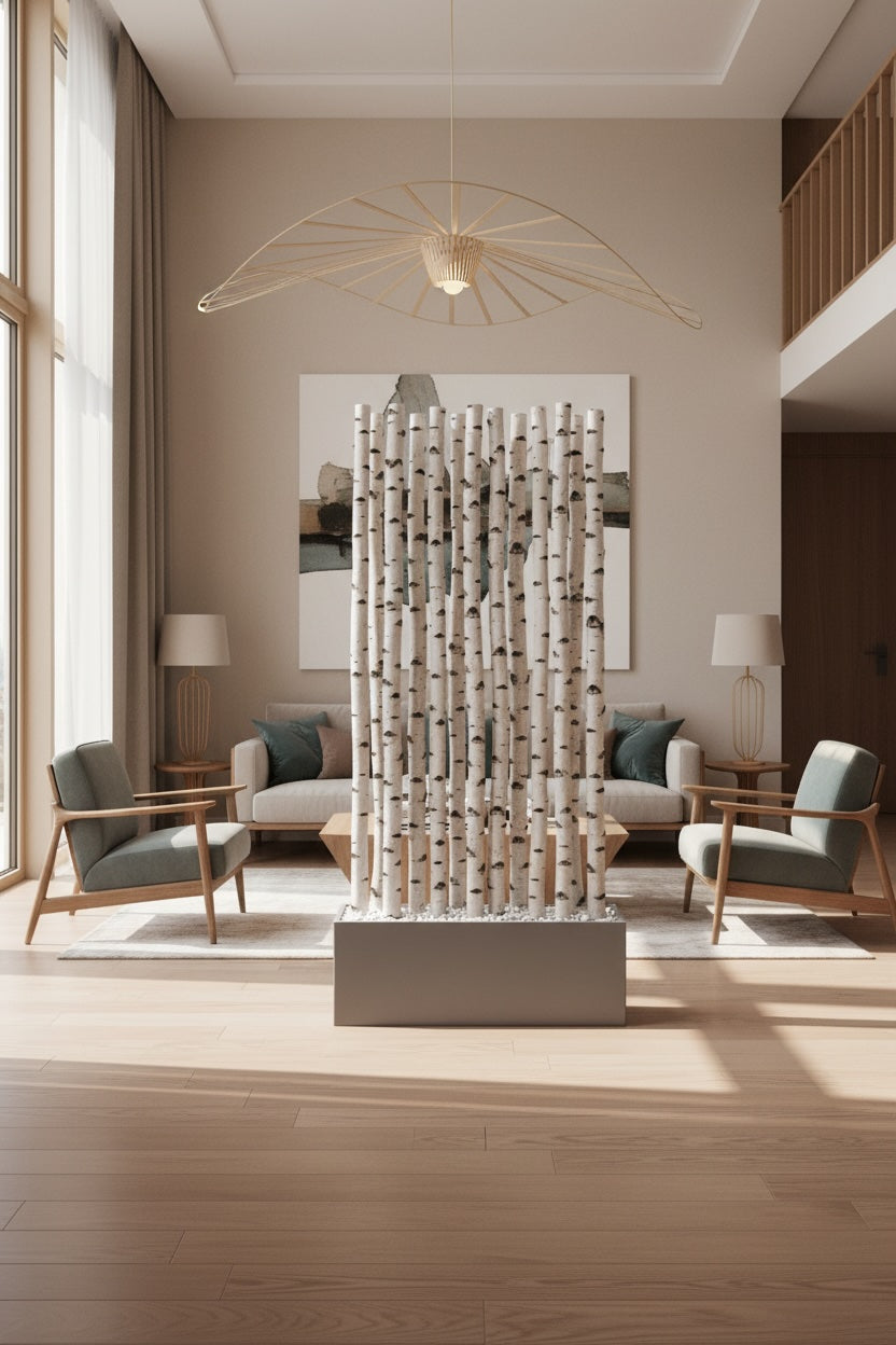 Raumtrenner aus Birke