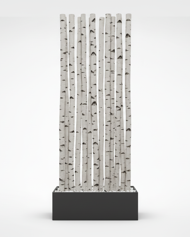 Raumtrenner aus Birke