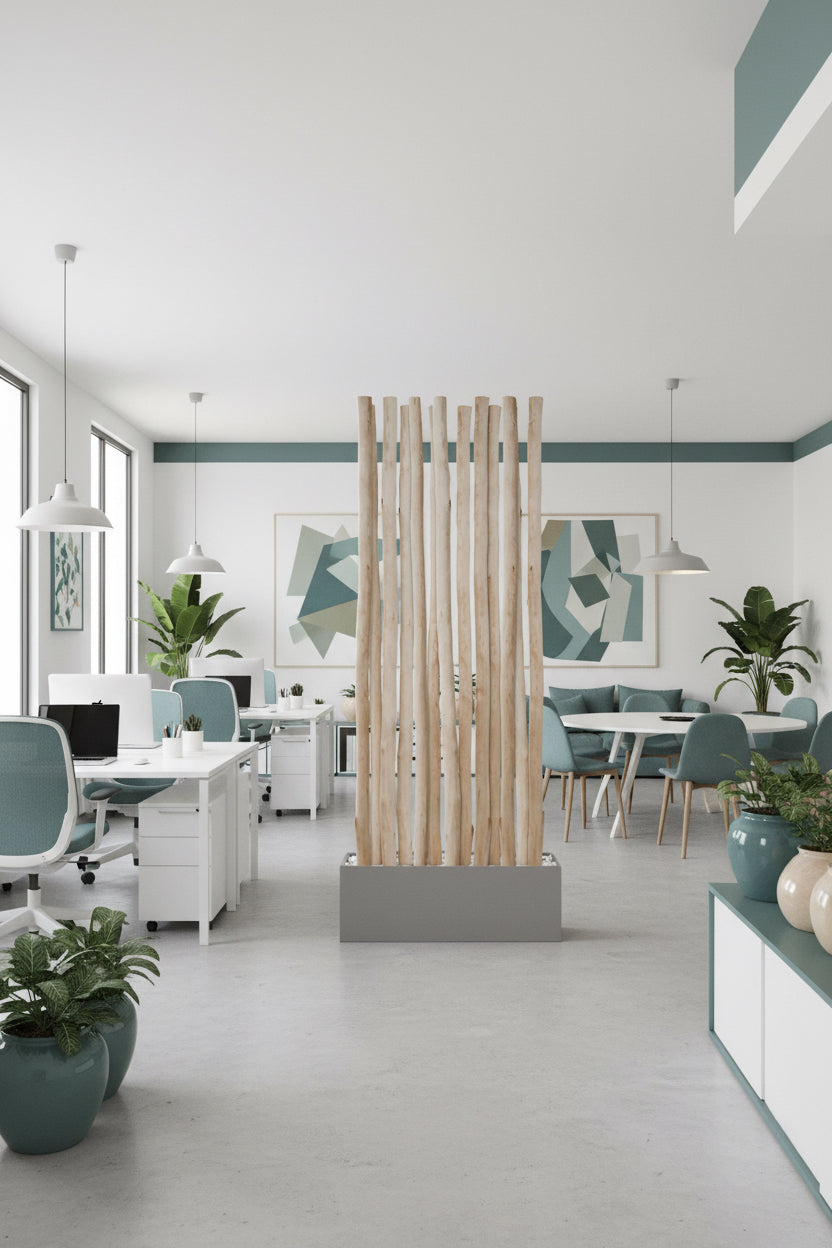 Raumtrenner aus Birke