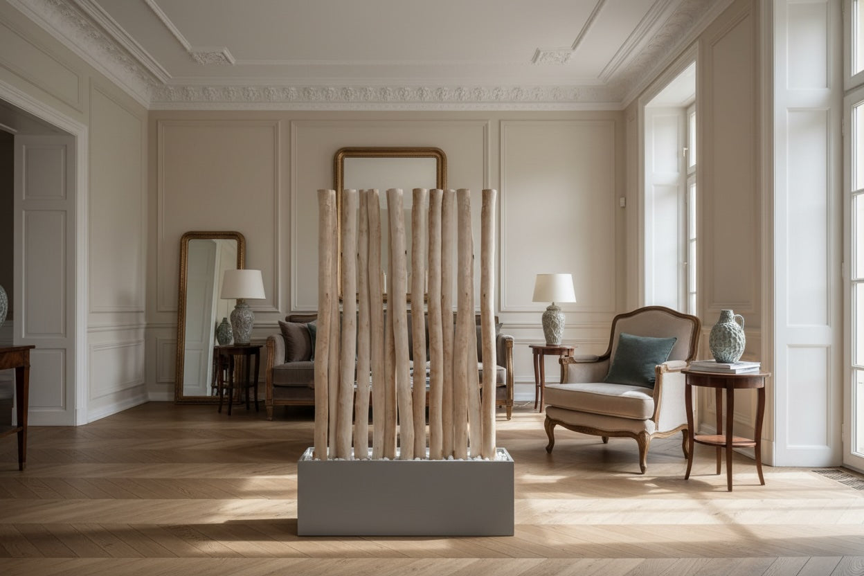 Raumtrenner aus Birke