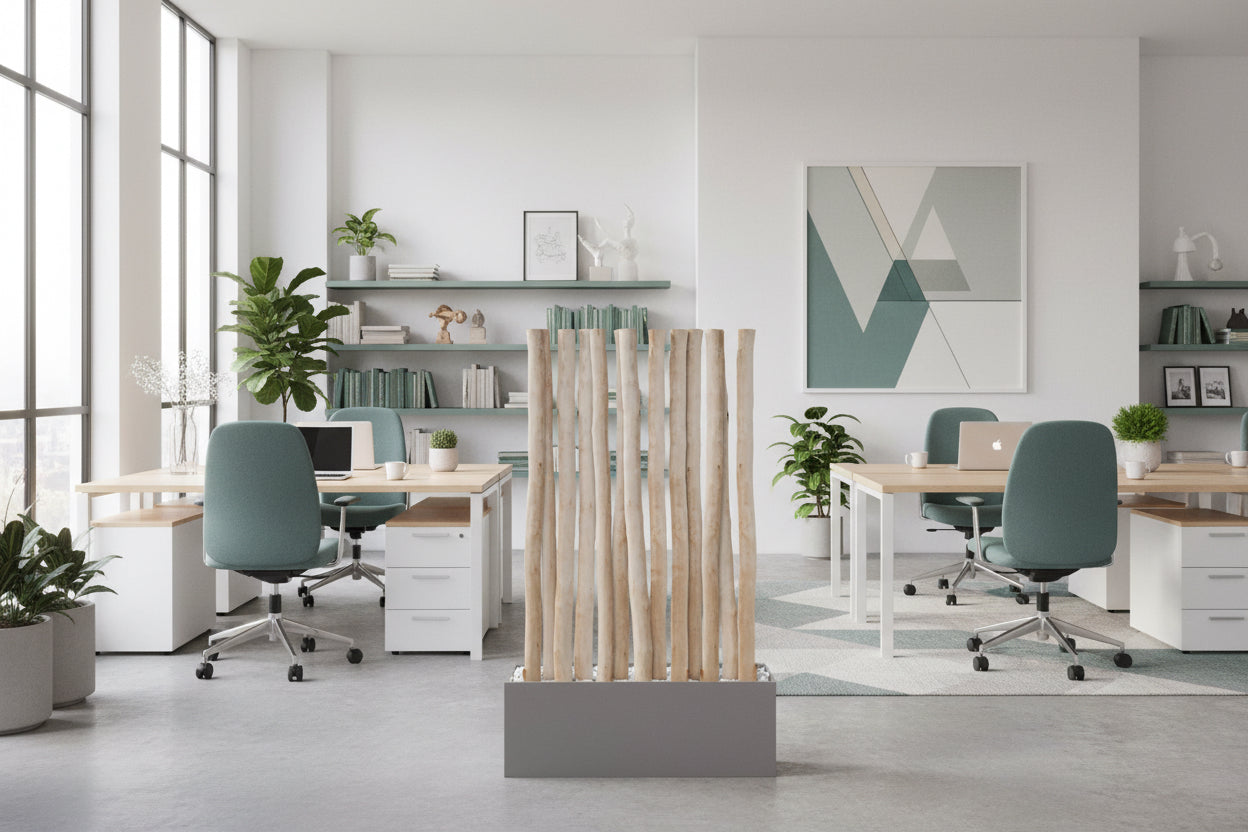 Raumtrenner aus Birke